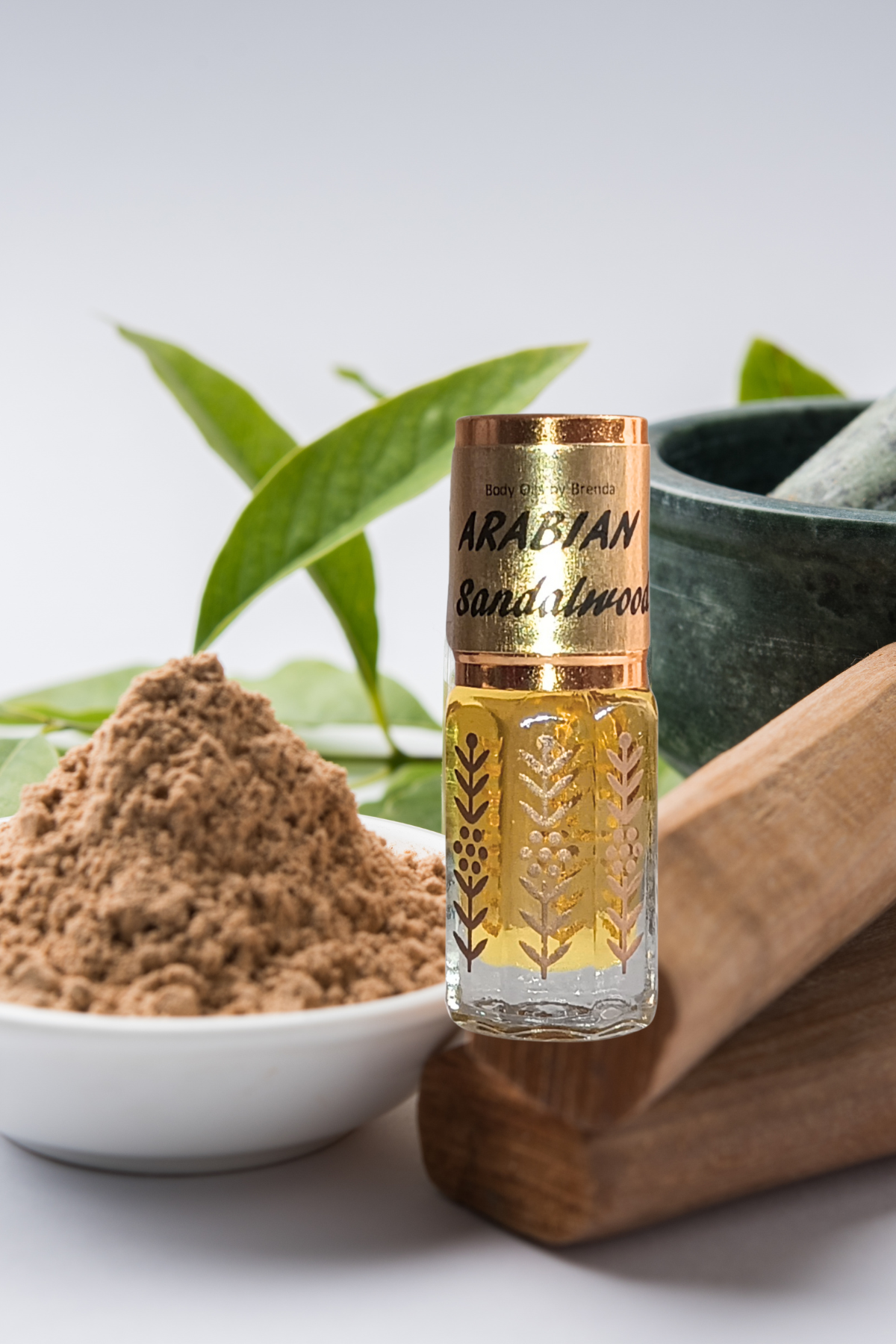 Arabian Sandalwood Oil Perfume, Creamy Vanilla Woody Fragrance, Aromatic Scent, Sandalwood Natural Perfume, Aromatherapy Unisex