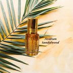 Arabian Sandalwood Oil Perfume, Creamy Vanilla Woody Fragrance, Aromatic Scent, Sandalwood Natural Perfume, Aromatherapy Unisex