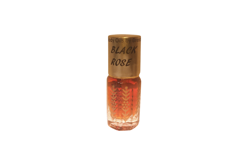 Rose Oil Perfumed Gift Set, Rose Black Rose Rose Musk Scented Collection-3-Pack Rose Scented Perfumed Body Oil, Rose Lover Perfume Set, All Natural Attars, CPO-Roll On Perfumes