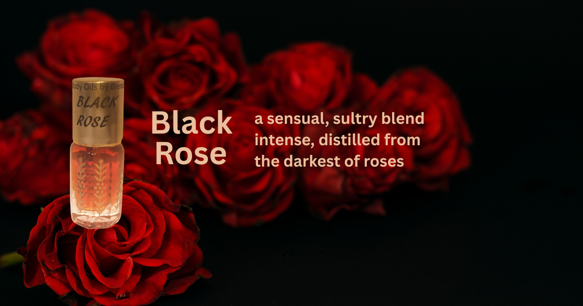 Black Rose Attar: Highest Quality Grade "A" Perfume Oil, 100% Alcohol Free. Essential, Fragrance, Body, Aromatherapy, Oil, Oriental, Sensual