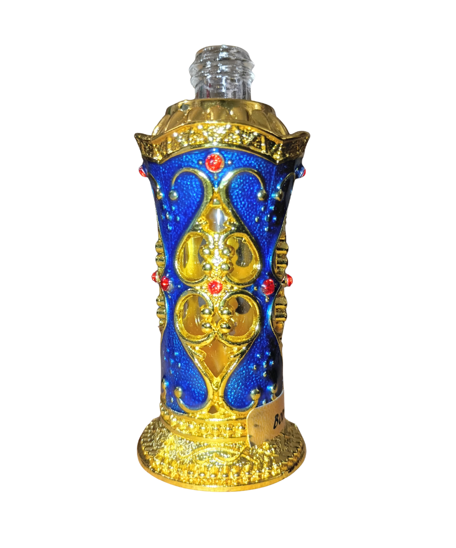 Tower-Style Bottle, Decorative Flacon, Empty Perfume Bottle, Glass Dabber Wand, Unisex, 1/3 oz., 10 ml