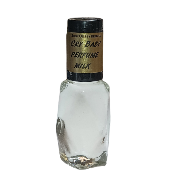 Cry Baby Perfume Milk Type Body Oil, Sweet Lactonic Strawberry Woody Notes, Sweet Strawberry Milk Milkshake, Cry Baby Dupe, Martinez,*Not A Name Brand Product