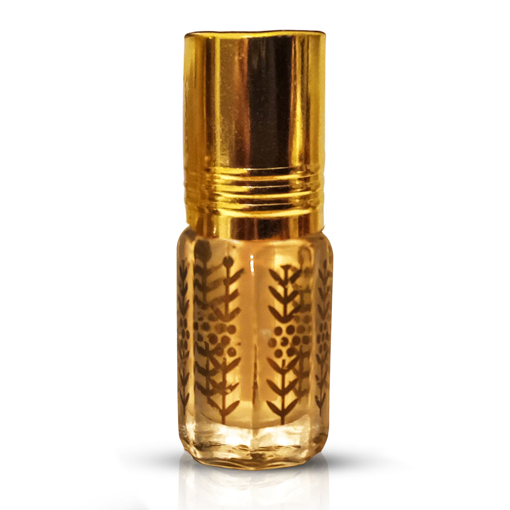 White Egyptian Musk Attar-Concentrated Perfume Oil- Wonderful Light Aroma-Pleasing Smell-Alcohol Free - Imported Oil - Unisex - Pure Thick Uncut