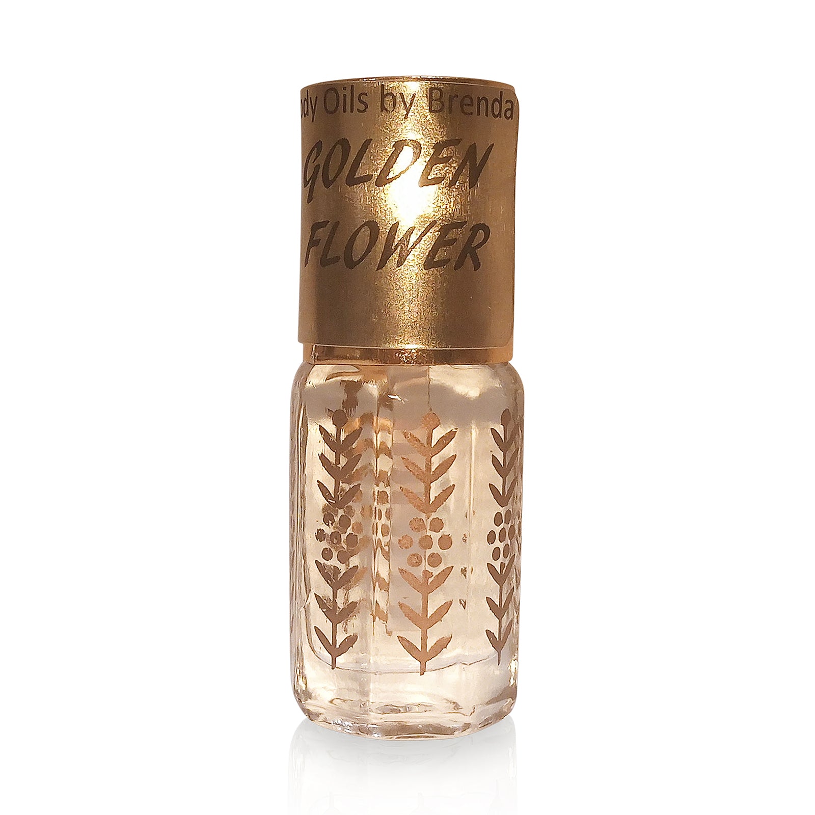 Golden Flower Attar - Import Oil - All Natural Perfume -  Alcohol Free - Luxury Perfume - Ittar - Itr - 3 ml - 6 ml - 12 ml