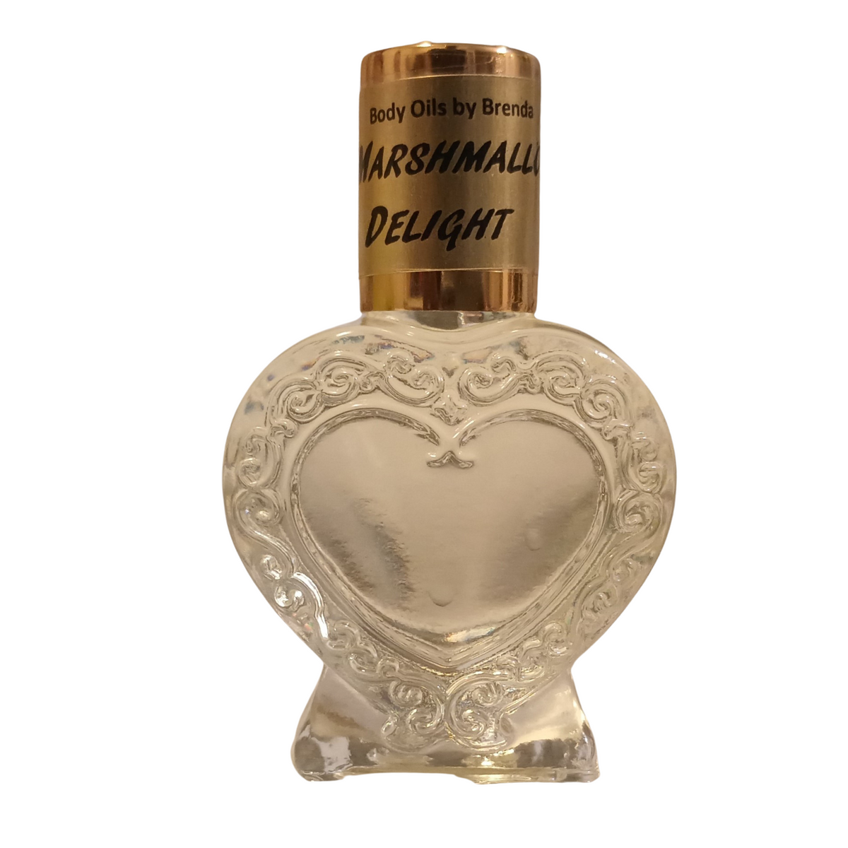Marshmallow Delight Type Body Oil - Creamy, Sweet, Powdery, Feminine Alcohol-Free Perfume - Light, Soft, Sensual -  Fragrances for Her