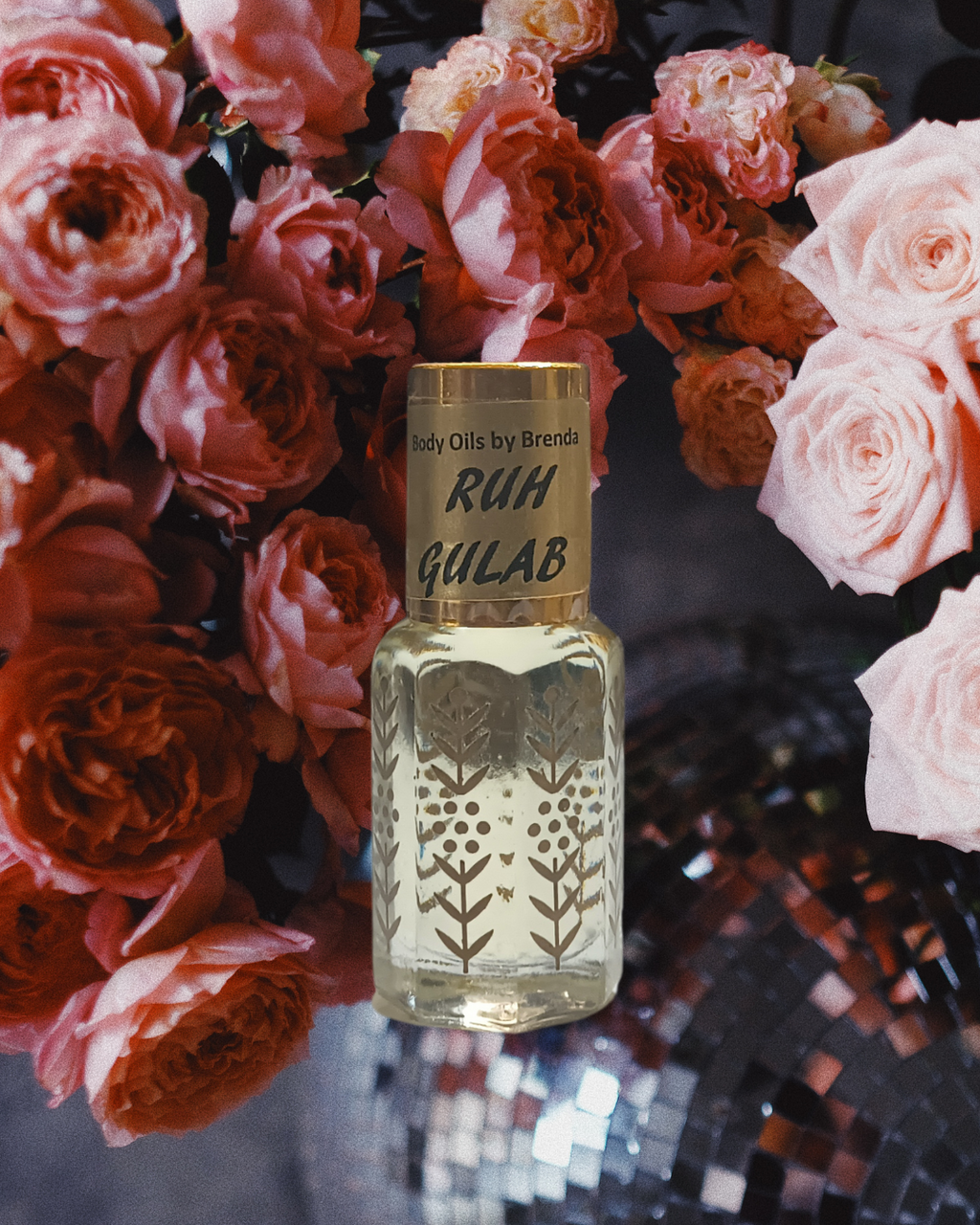 Ruh Gulab Attar, Rose Damask, Indian Rose Oil, All-Natural Rose Perfume Oil, Indian Rose, Rose Essential Oil Grade A Imported Oil, Damask Rose Essential Oil, His Her Perfume