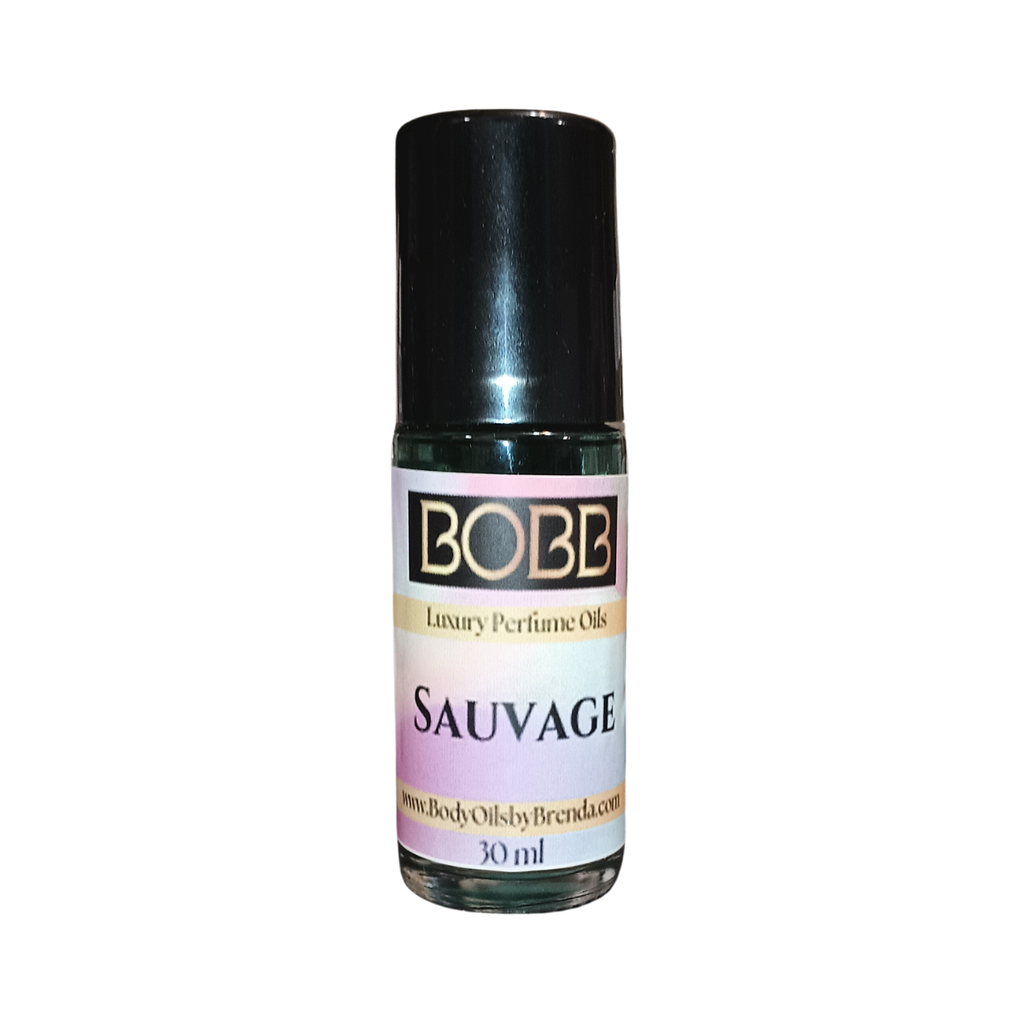 Sauvage Body Oil Perfumed Oil, Earthy Woody Scent, Men's Fragrance, Concentrated Alcohol Free Oil-*Not a Name Brand Product