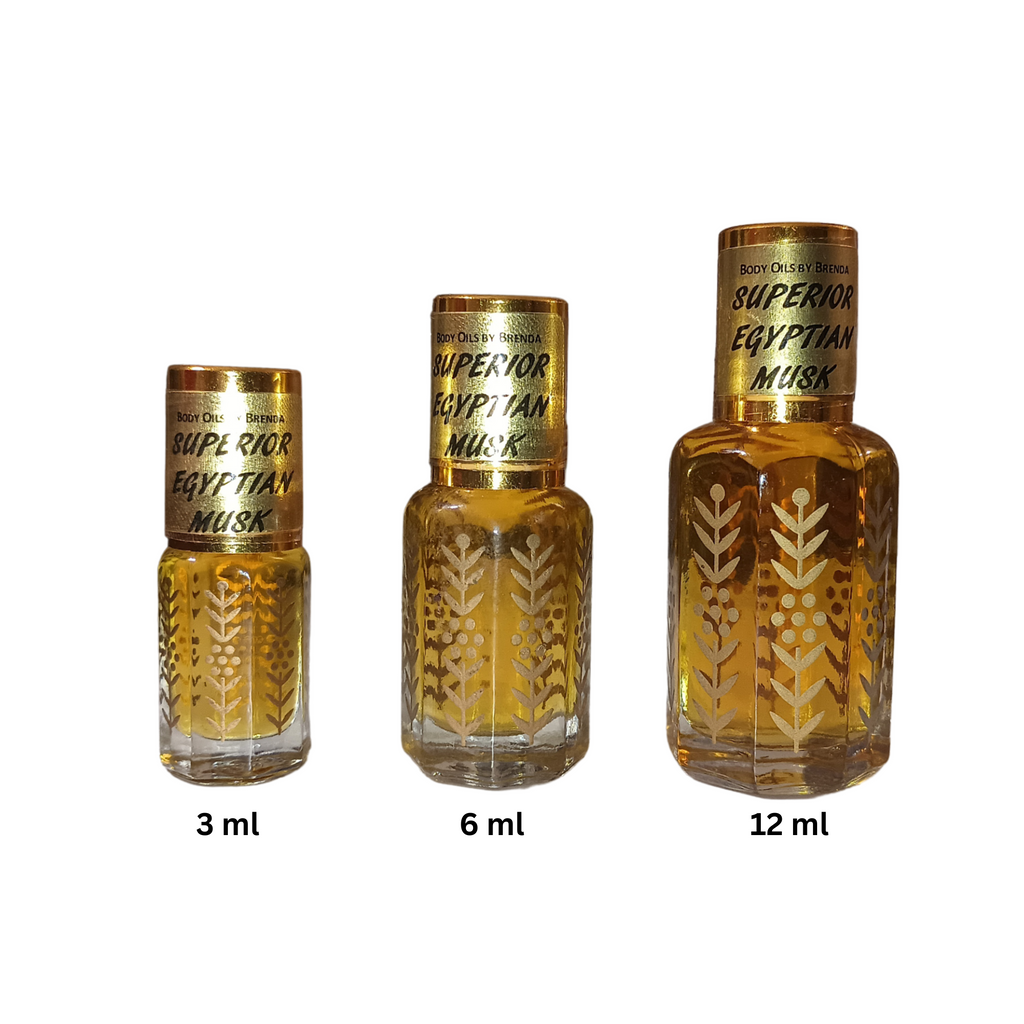 Superior Egyptian Musk Attar, Intense Rich Smell, Musk Frankincense Amber Fragrance, Concentrated Natural Perfume Oil (CPO), Deep Rich Color, Alcohol Free Imported Oil Unisex