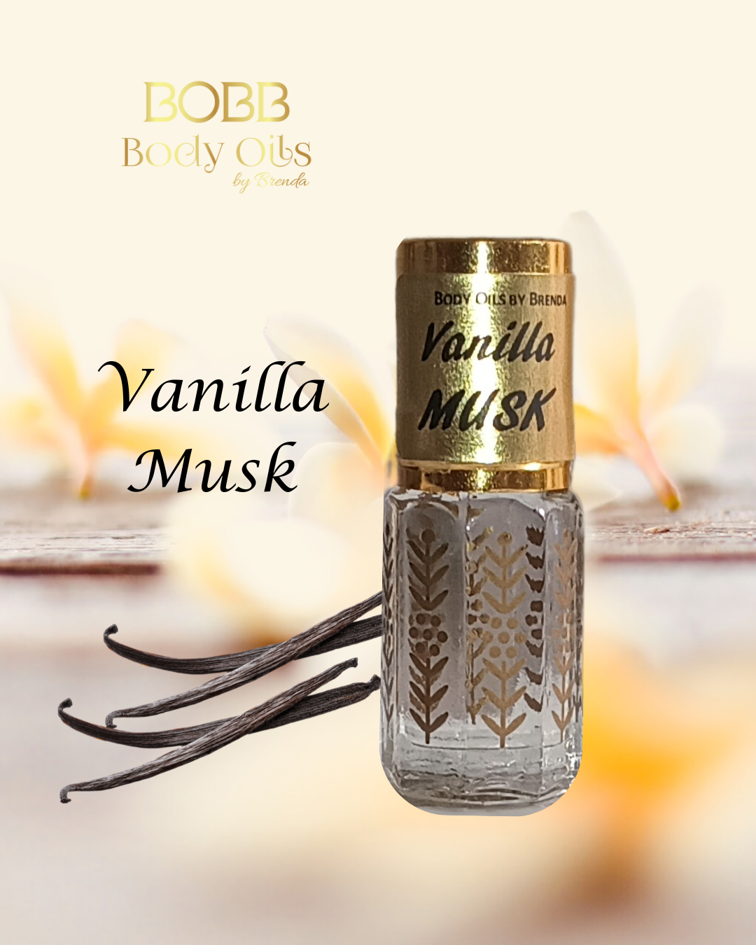 Vanilla Musk Perfume Oil, Vanilla Body Oil, Warm Vanilla Scents, Natural Vanilla Musk Bottle Oil, Musk Perfume Oil-Concentrated Fragrance Oil