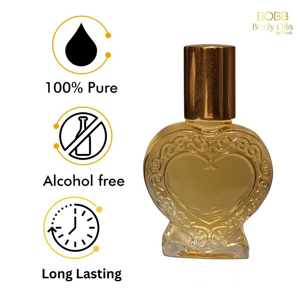 Halle Type Body Oil, Gourmand Designer-Inspired Fragrance, Fig, Mimosa, SandalwoodAlcohol Free Pure, Uncut Full Strength Body Oil