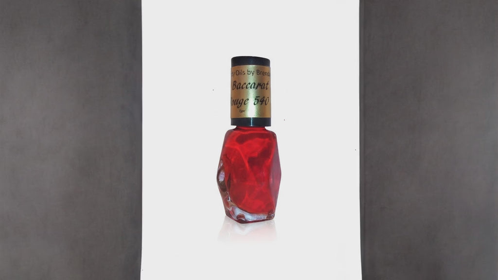 Baccarat Rouge 540 Type Body Oil, Oriental Fragrance, Woody Amber Saffron Perfumed Oil, Luxurious