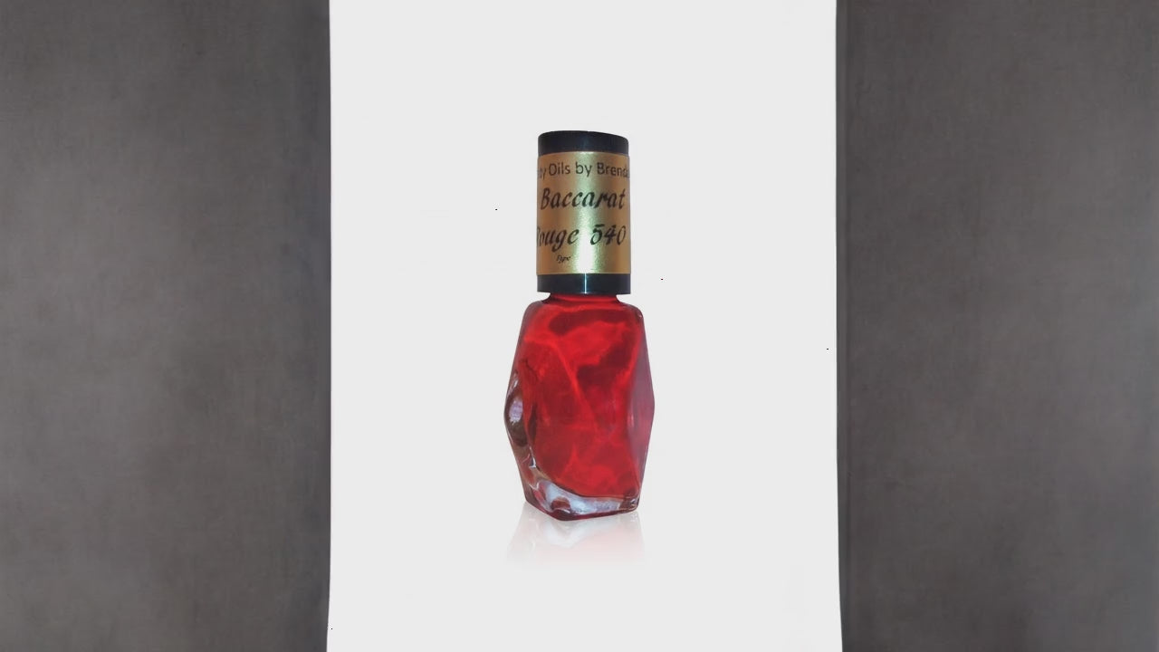 Baccarat Rouge 540 Type Body Oil, Oriental Fragrance, Woody Amber Saffron Perfumed Oil, Luxurious