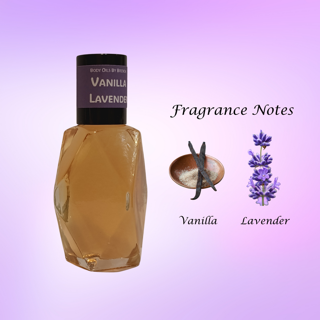 Vanilla Lavender Type Body Oil or Body Spray-Calming, Soothing, Creamy and Comforting-Unisex