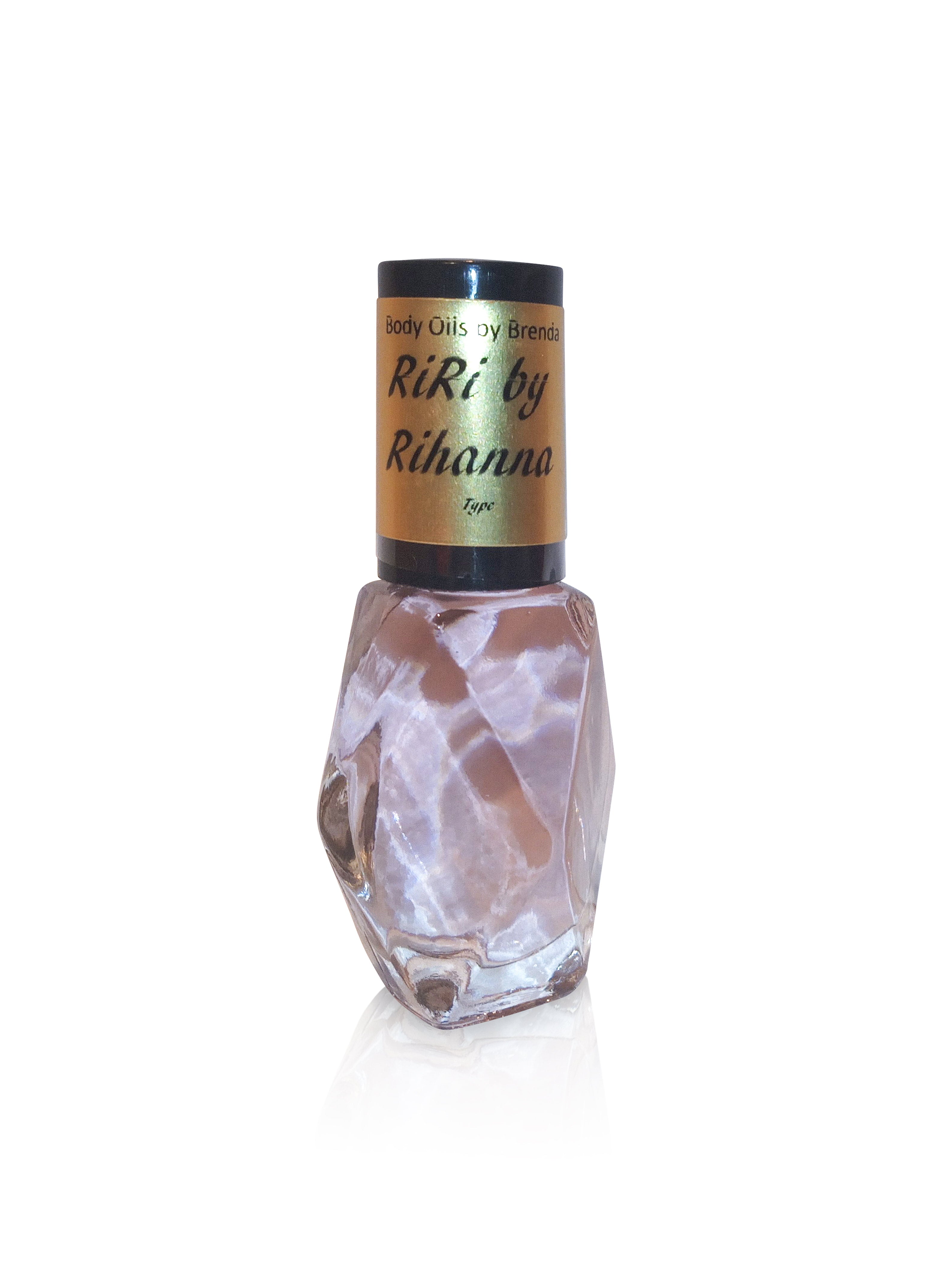 RiRi by Rihanna Type Body Oil. Floral Fruity Gourmand Perfume, Caramel Vanilla Boozy Notes,
