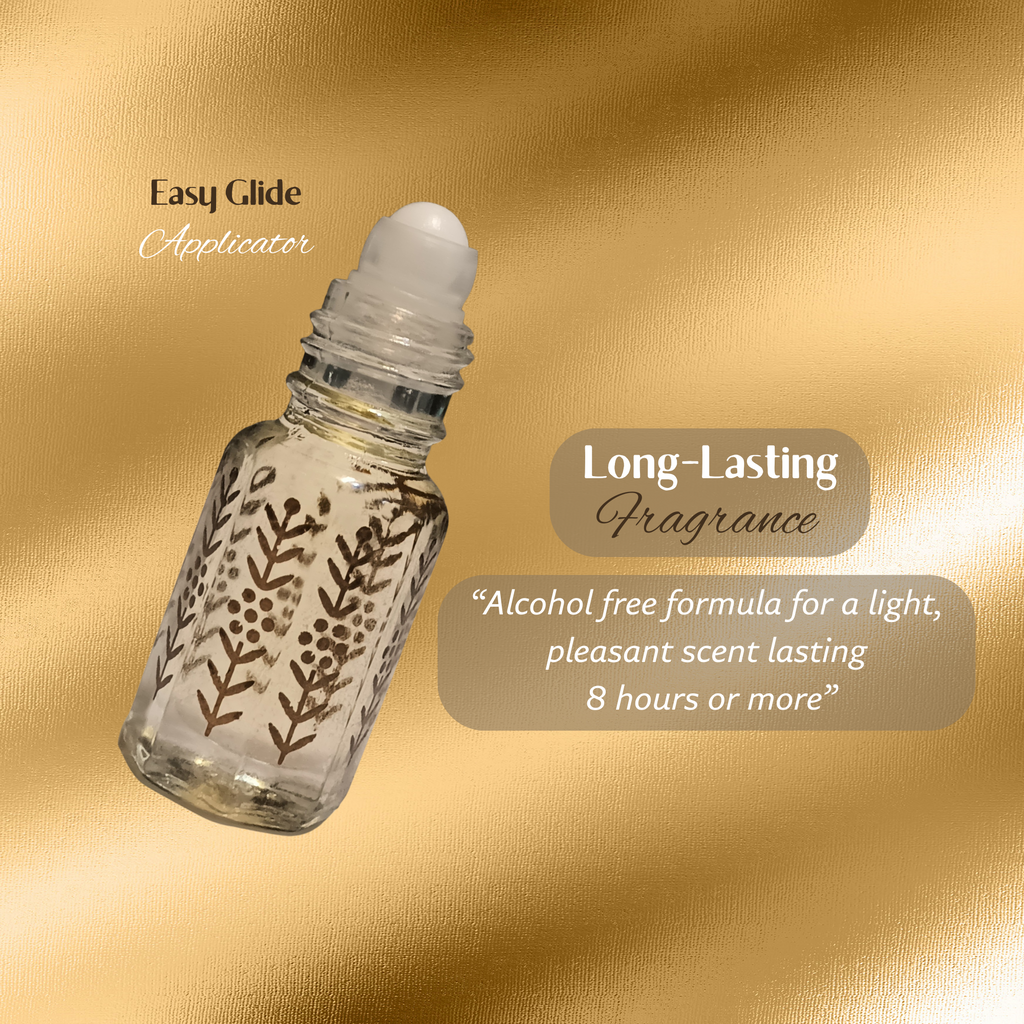 Coconut Vanilla Tahara Attar, Coconut Vanilla Musk Premium Concentrated Perfume Oil, Luxury Body Oil