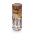 Rose Musk Attar-No Alcohol Body Oil-All Natural Perfume-Unisex, Premium Luxury Fragrance, Concentrated Perfume Oil, ITR, Import Oil