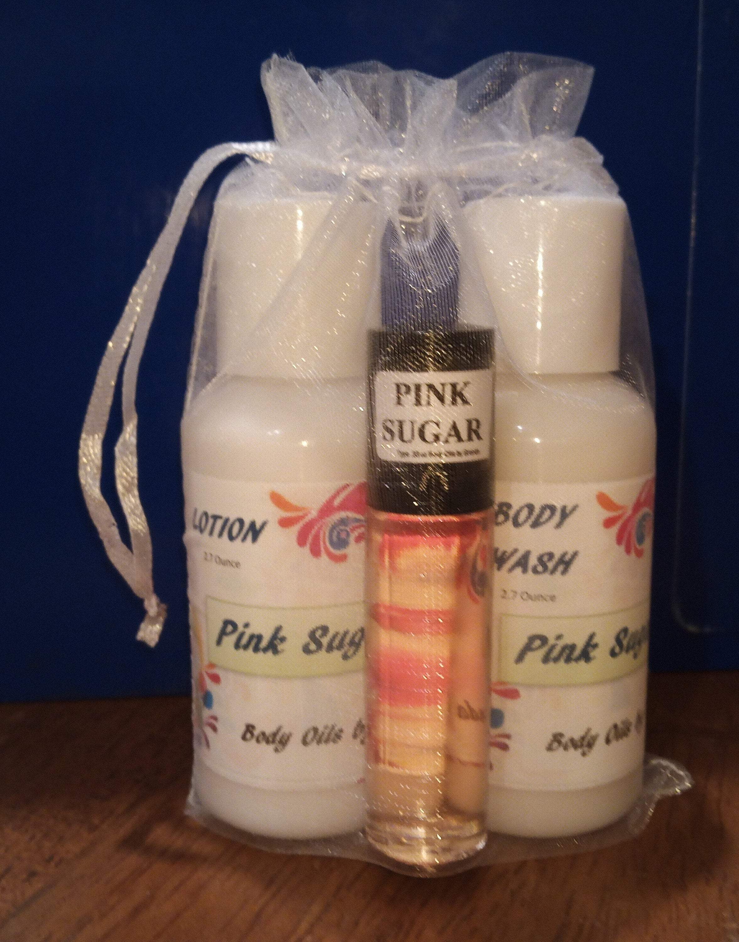 Pink Sugar Type GIFT SET - Women's Perfume - Luxury Fragrance - Best Seller - Bath & Body Gift Set - Women's Spa Gift Set