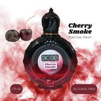 Cherry Smoke Type Luxury Body Oil, Cherry Woody Smoky Nutty Scent, Gourmand Cherry Fragrance, Wood Leather Saffron