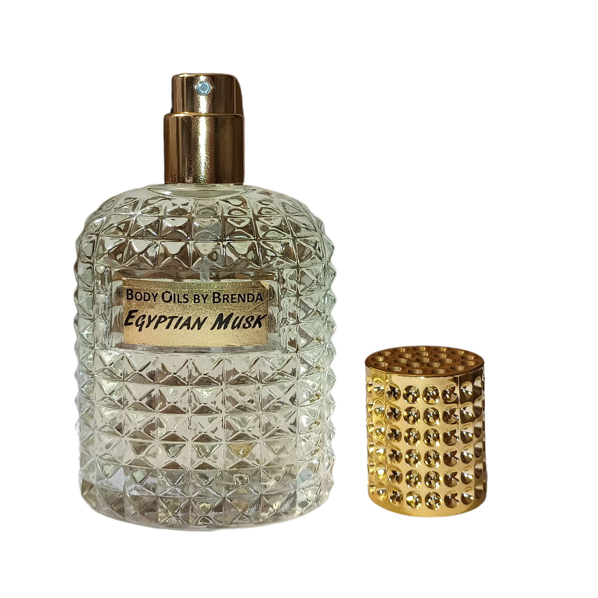 Egyptian Musk Spray, Light Musk Powdery Dry-Down, Alcohol-Free Classic Thick Uncut Body Oil, Unisex, All Natural