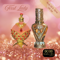 "First Lady" Limited Edition Gift Set, Collector's Set, Floral Fruity Fragrance Body Oil and Body Spray, Women Fragrance, Gift for Her