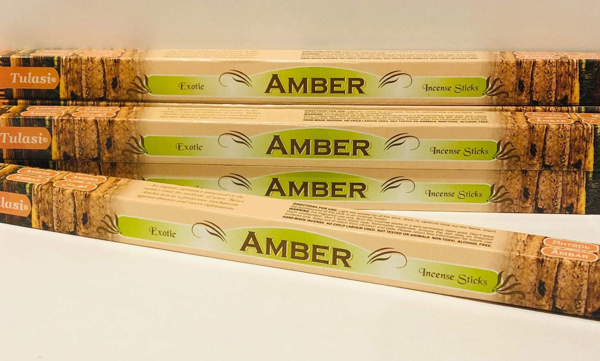 Cinnamon Incense Sticks-Money Drawing Power-8" Stick-Tulasi-Stimulating-Healing-Meditation | Wicca | Pagan Incense | Aromatherapy