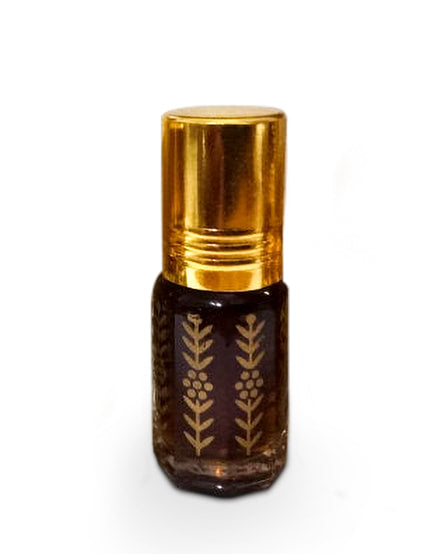 Hajar Al Aswad (Black Stone) Attar  - Import Oil - Unisex - Pure, Uncut - Alcohol Free - Concentrated Perfume Oil -
