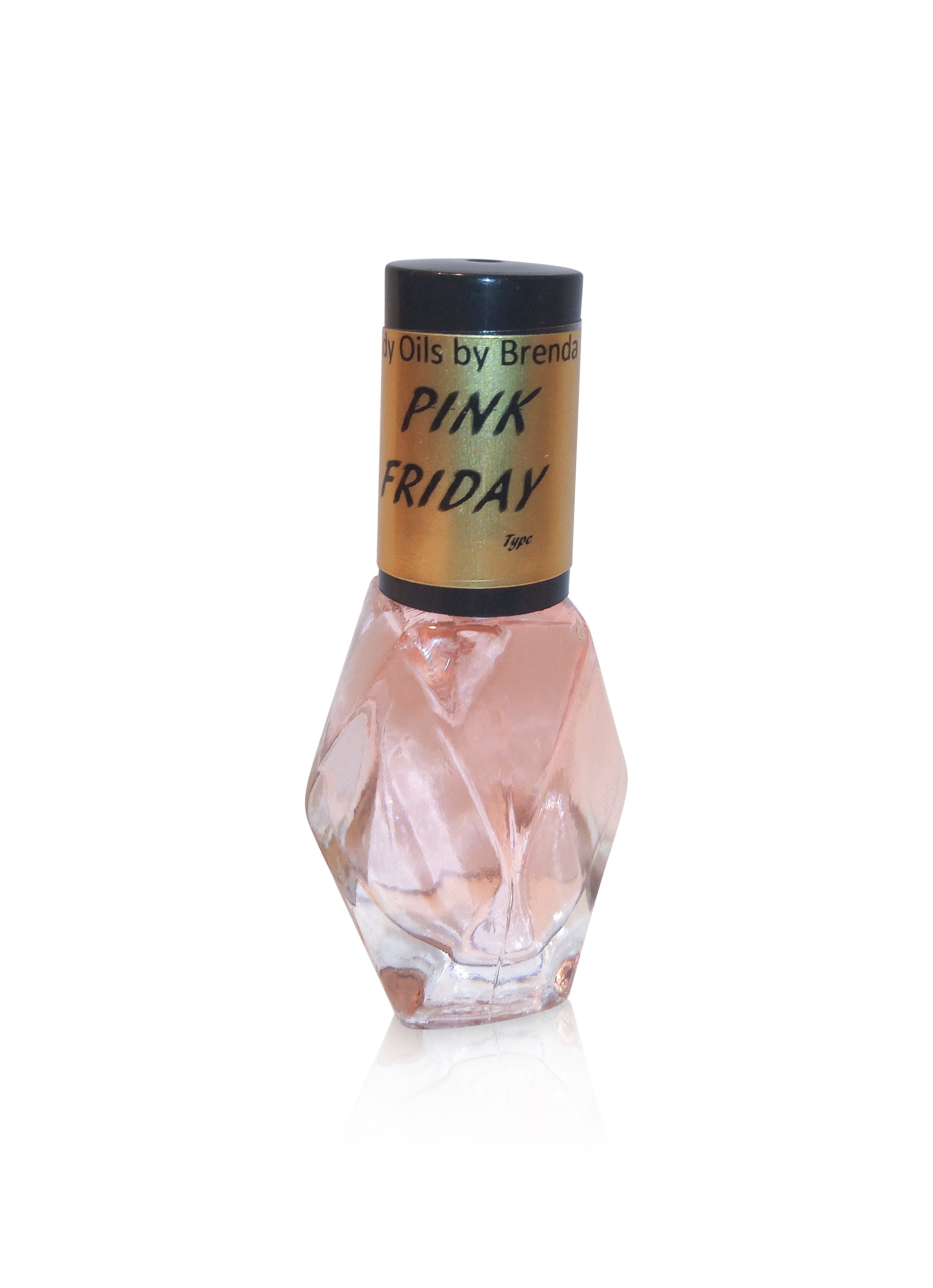 PINK FRiDAY Type Body Oil, Women's Perfume, Fragrance for Her, Floral Fruity Scent, Sweet Creamy Caramel Gourmand Perfume