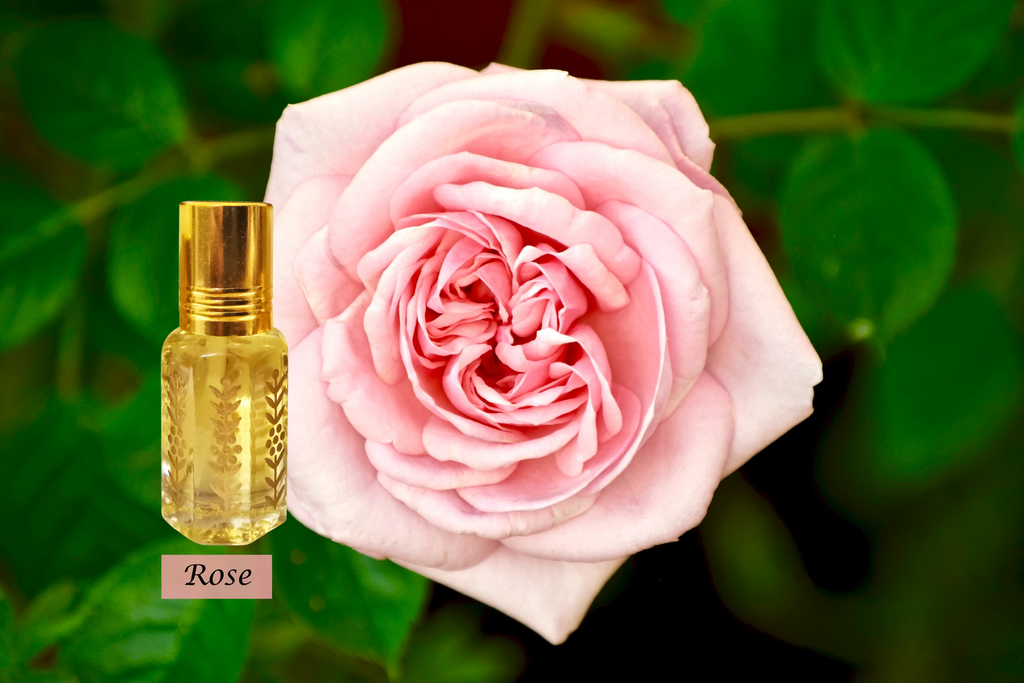 Rose Attar - No Alcohol - All Natural - Unaltered, Uncut, Highest Quality Grade A Perfume Oil - Alcohol Free Imported Oil- Natural Perfume