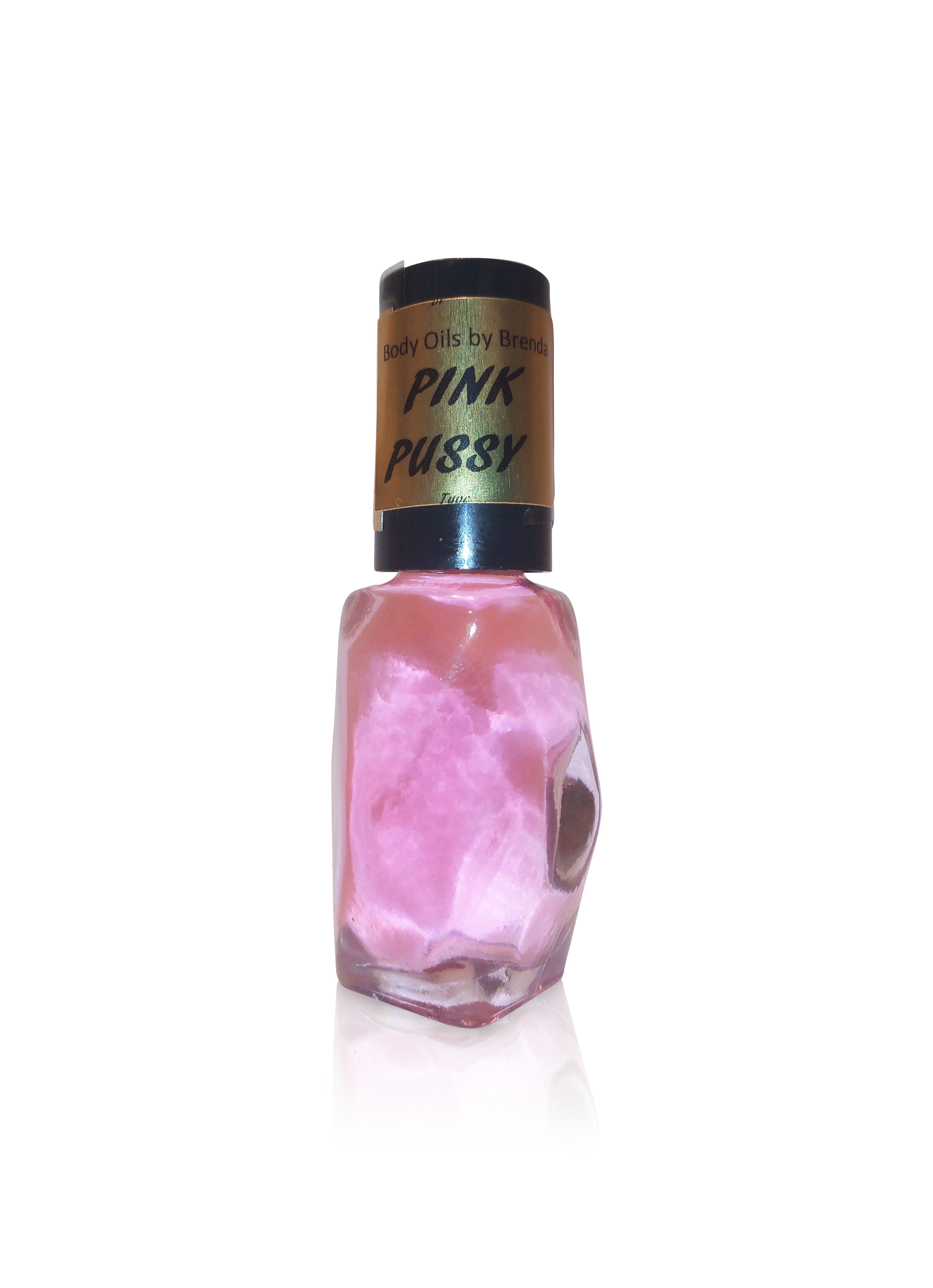 Pink Pussy Type Body Oil-Exotic, Sensual, Sexy & Flirtatious Aroma- Fruity Floral Fragrance - Pure Uncut Totally Alcohol Free