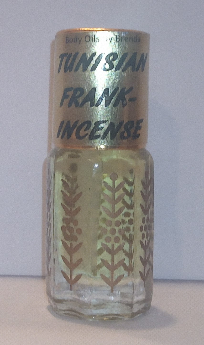 Tunisian Frankincense Premium IMPORT Oil-  Attar - Alcohol Free Fragrance - Pure, Uncut Full Strength Perfumed Oil - Unisex