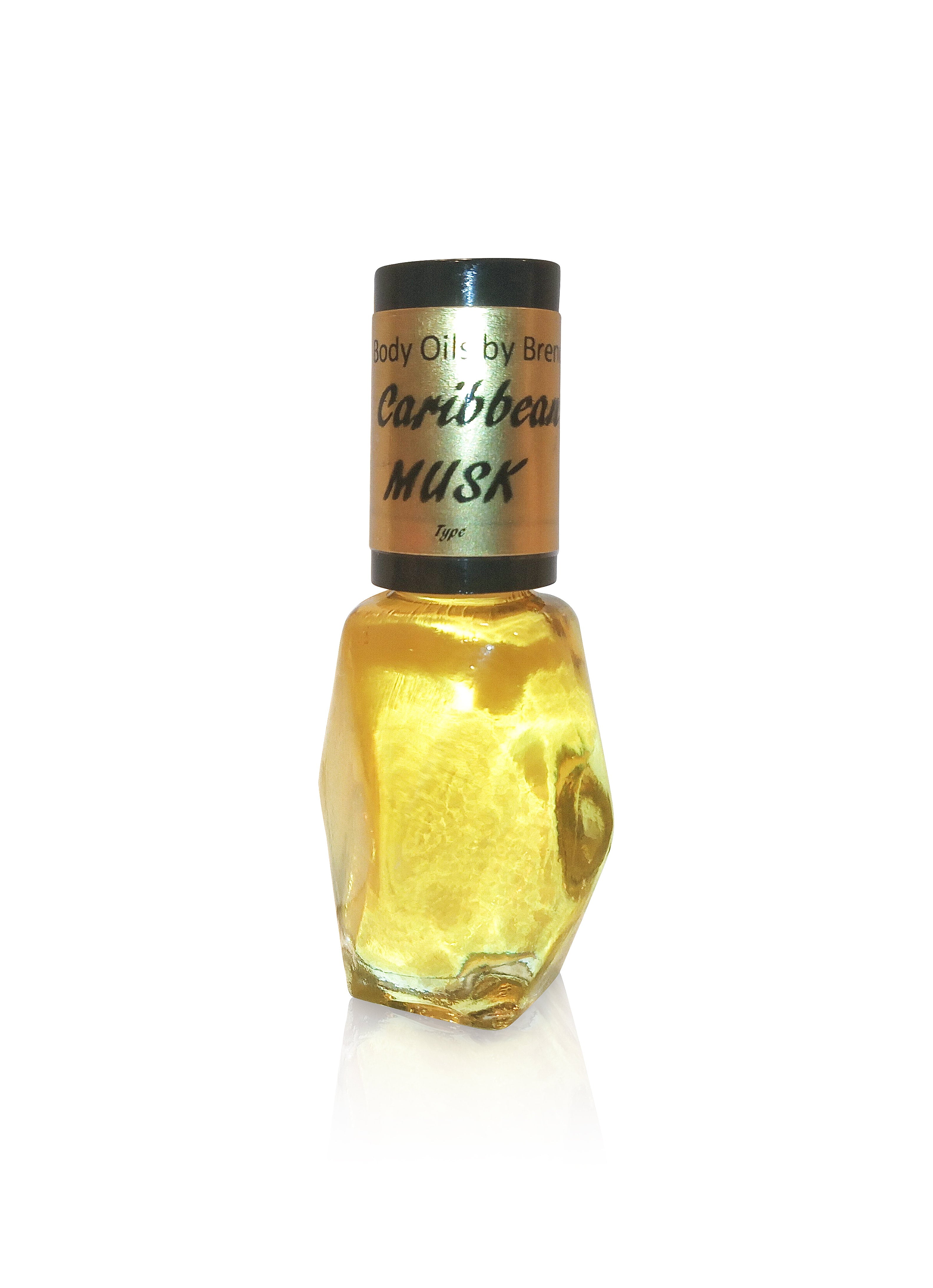 Caribbean Musk Body Oil - Unisex Perfumed Body Oil -  Warm, Fruity, Exotic Oil - Alcohol Free Fragrances