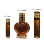 Strawberry Cake & Cream Type-Valentine Keepsake Perfume Bottle-Gourmand Body Oil Fragrance-Sweet Fruity Floral Scent-Gift Heart Bottle Her