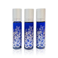 Men's Top 3 Perfumed Oils Collection -Gift Set-Pure Thick Uncut Body Oil-Alcohol Free, Unisex, All Natural-Top Selling Fragrance Oils