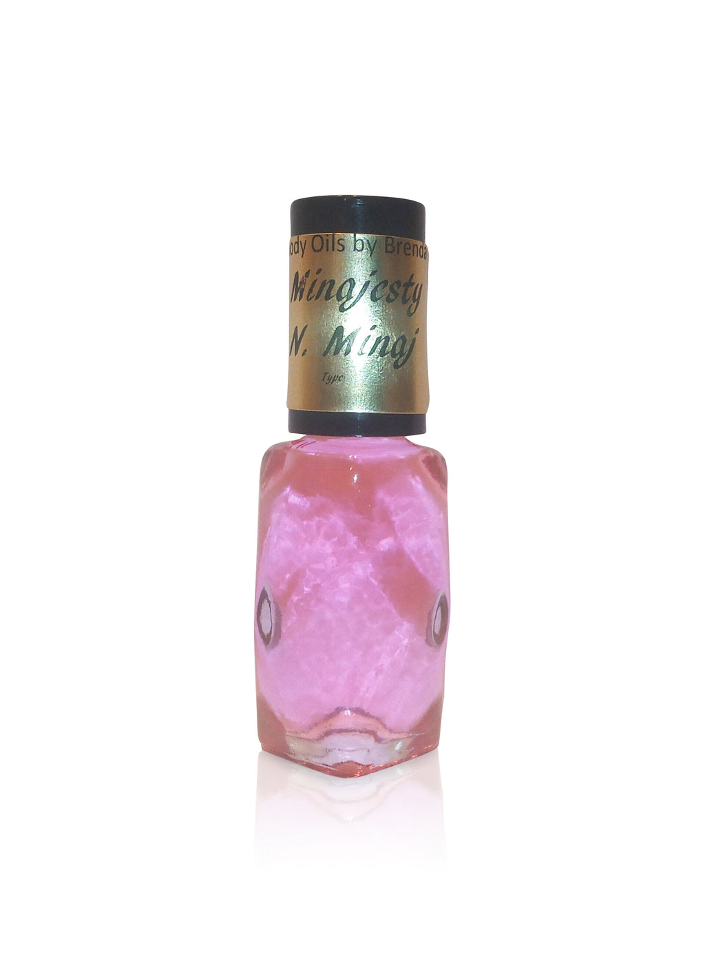 Minajesty Type Body Oil, Fresh Floral Fruity Perfume, Sweet Juicy Scent, Musky Dry-Down, Alcohol Free Long Lasting Fragrance