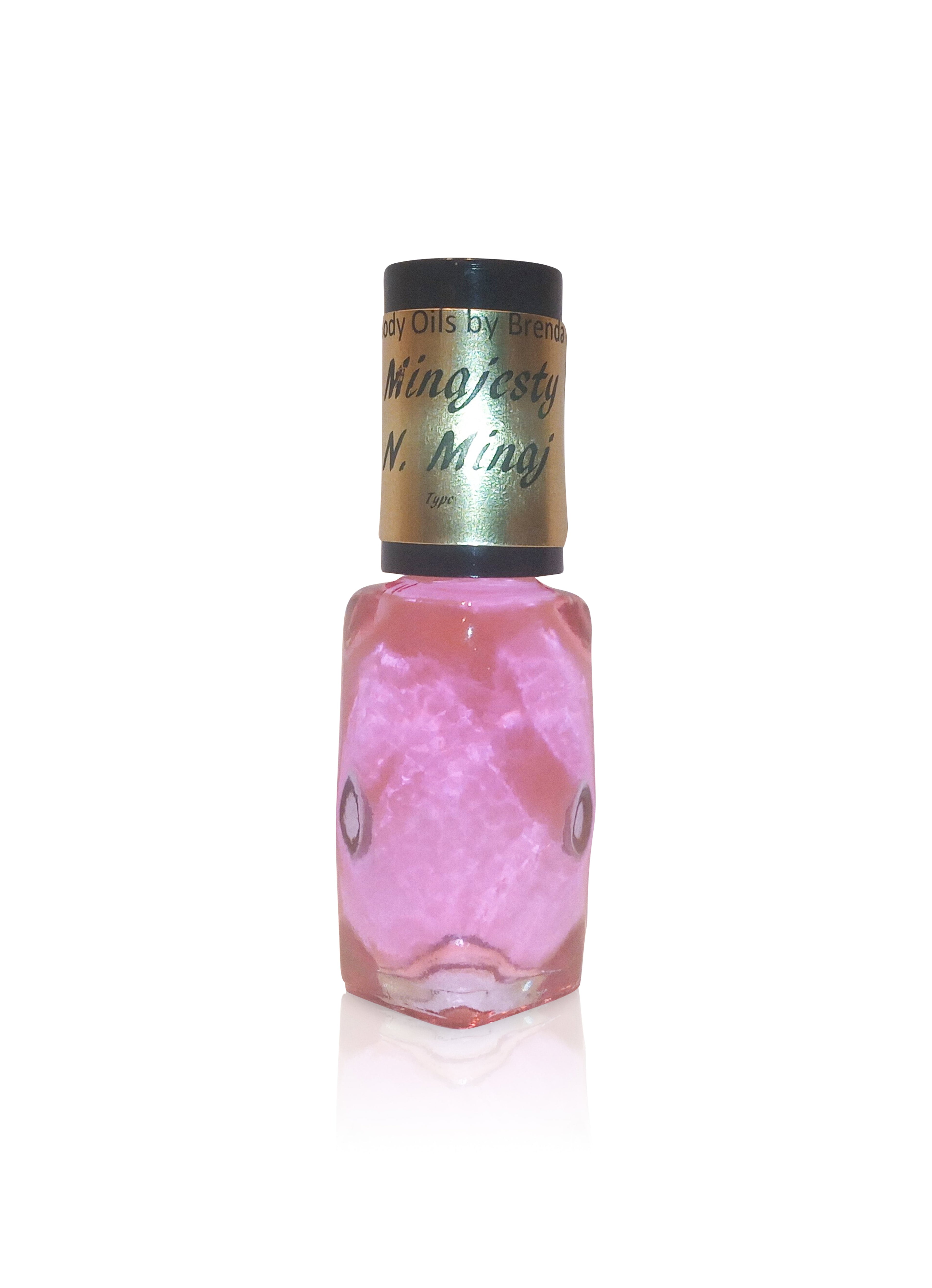 Minajesty Type Body Oil, Fresh Floral Fruity Perfume, Sweet Juicy Scent, Musky Dry-Down, Alcohol Free Long Lasting Fragrance