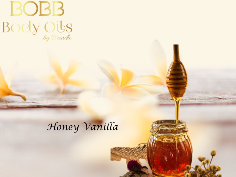 Honey Vanilla Type Body Oil, Sweet Honey, Luscious Vanilla, Golden Honey, Luxury Perfumed Oil, Spicy, Delicious Alcohol Free Fragrance Sweet Perfume, Dessert Like Gourmand Scent