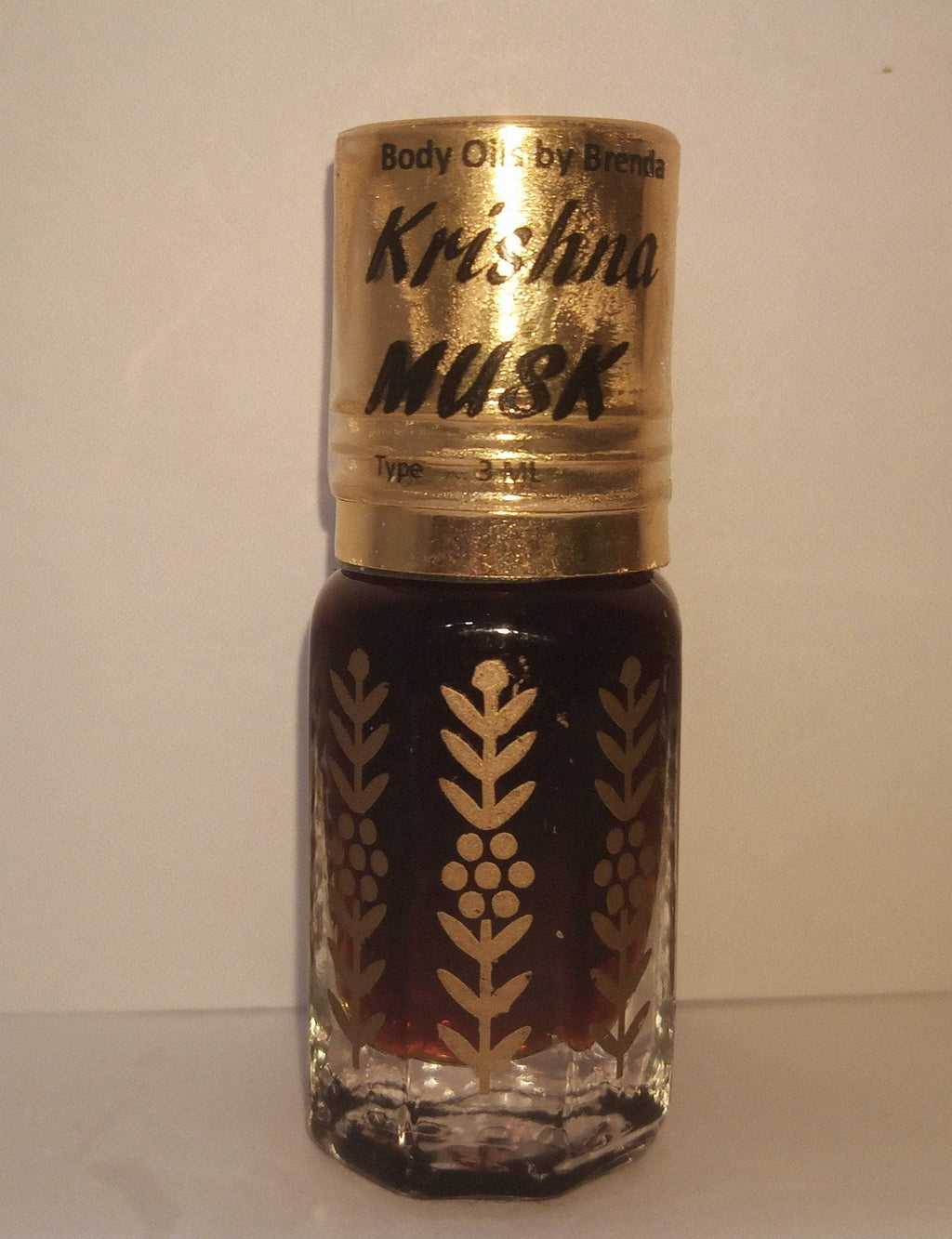 Krishna Musk - Alcohol Free - Pure, Uncure - Quality Body Oil - Luxury All Natural Perfume -