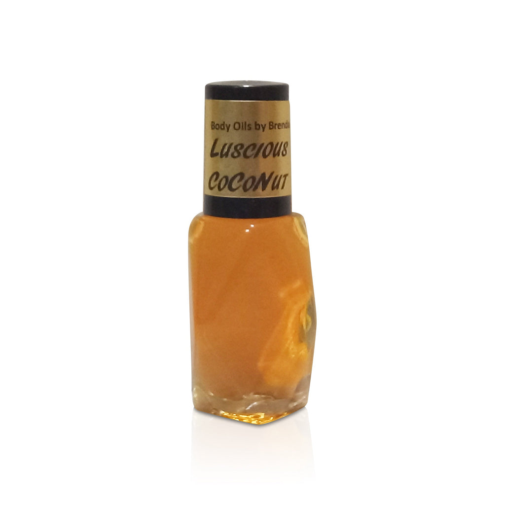 Luscious CoCoNut Body Oil - Gourmand Men & Women Fragrances - Alcohol Free - CoCoNut Lovers - Luxury Body Oils