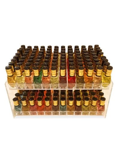 192-piece perfume/body oil display