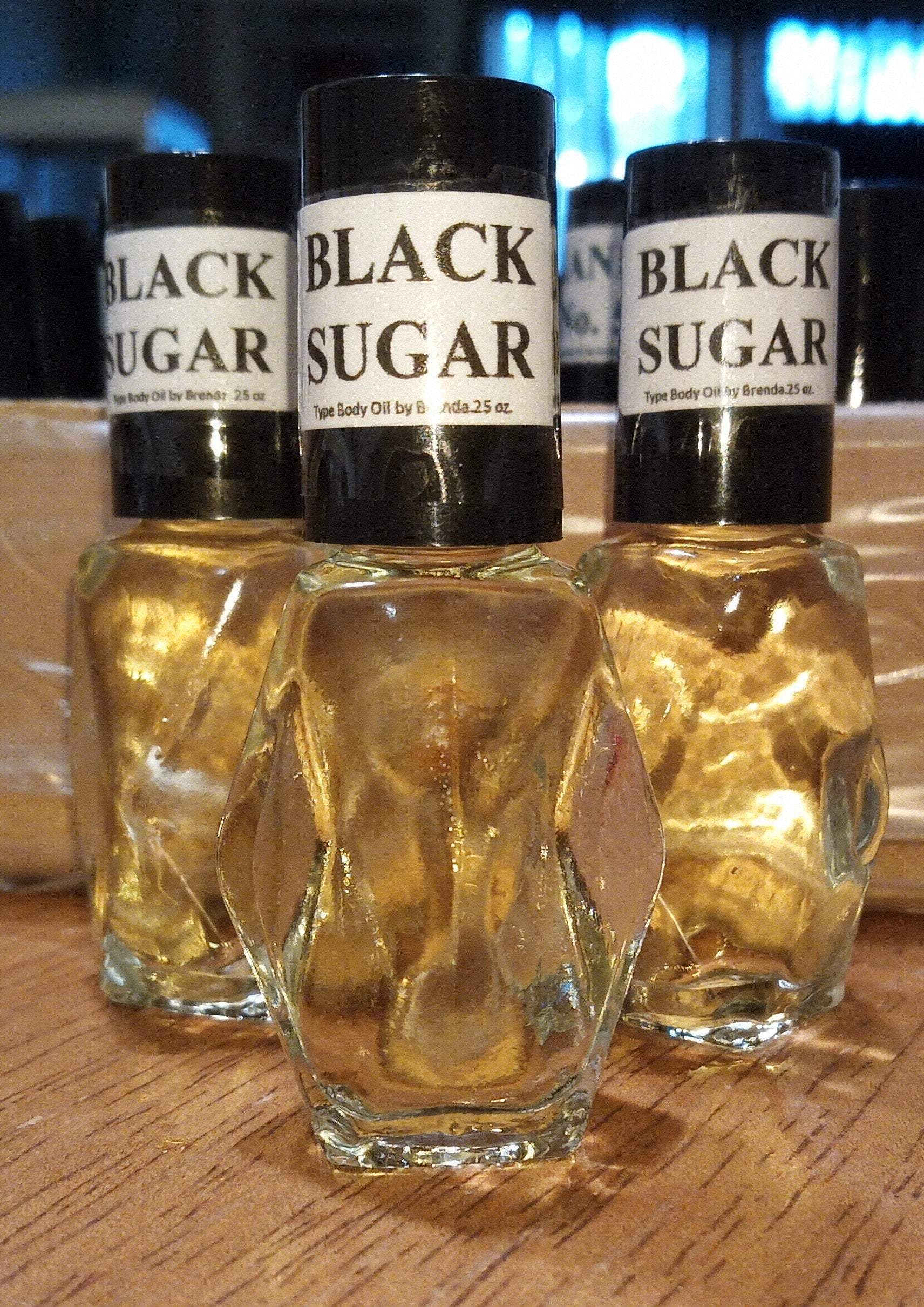 Black Sugar Type Body Oil - Smoky Sweet Women's Perfume - Oriental